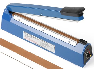 12 Inch Impulse Heat Sealer Impulse Bag Sealer Manual Poly Bag Heat Sealer Ma...