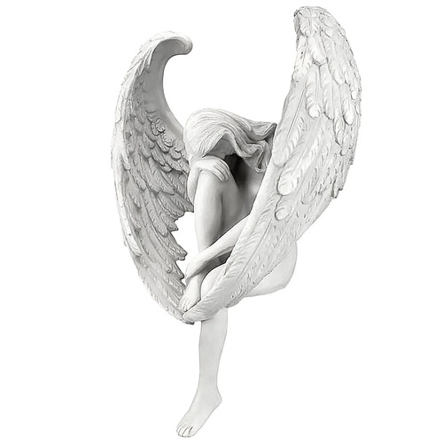 Scultura Creativa Decorazione Redenzione Angelo Statua Gioielli Redenzione - Foto 3 di 24