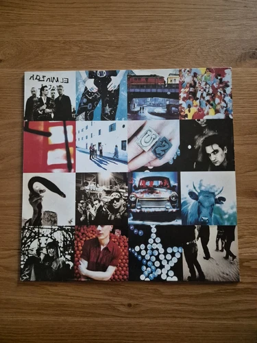 U2 Achtung Baby LP Album 1991 Europe Vinyl Record