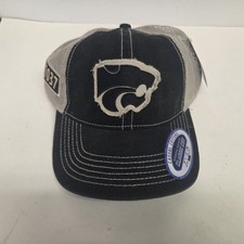 Kansas State Wildcats NCAA Mesh Back Snapback Hat, New with Tags