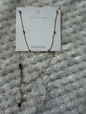 Abbott Lyon Gold Necklace 18-20” with Box Brand New
