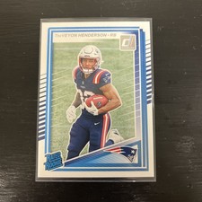2025 Panini Donruss - Rated Rookie TreVeyon Henderson #332 (RC)