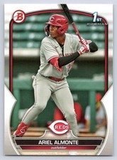 2023 Bowman Ariel Almonte #BP-78 Cincinnati Reds