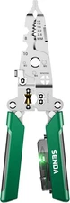 18 in 1 Foldable Wire Stripper with Electricity 8, Green 