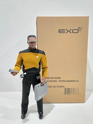 Exo 6 Star Trek Geordi La Forge 1/6 Figur Standard Edition aka Deluxe Edition