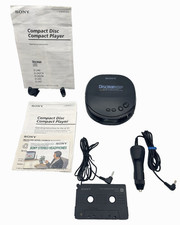 Sony Discman CD Player D-242CK ESP Mega Bass AVLS - FOR PARTS OR REPAIR ONLY