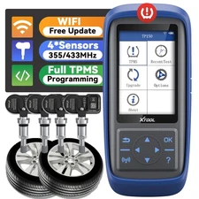 XTOOL TP150 4*TS100PRO TPMS Programming Diagnostic Tool OBD2 Scanner Activation