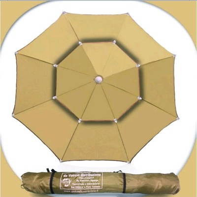 Ombrellone Da Spiaggia 220 Cm Con 8 Stecche Rinforzate In Fibra Di Vetro E Sacca Di Trasporto Rimini Plus 89458371 - Foto 10