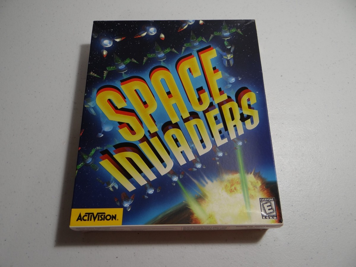 Space Invaders PC Game Activision Version 1.0 1999 Windows