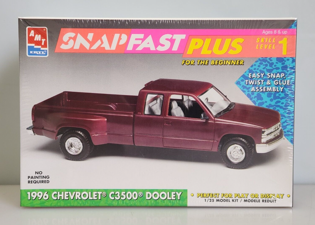 AMT ERTL 1996 Chevrolet C3500 Dooley Snap Fast Plus 1/25 Model