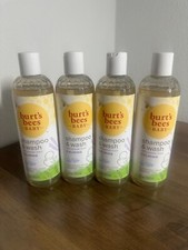Burt's Bees Baby Calming Shampoo and Wash with Lavender, Tear-Free, 12 Fl oz 4pk
