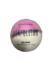 Lot of 4 Bath Bomb Onyx Bathhouse NEOPOLITAN ICE CREAM Honey Pear 4 oz ea
