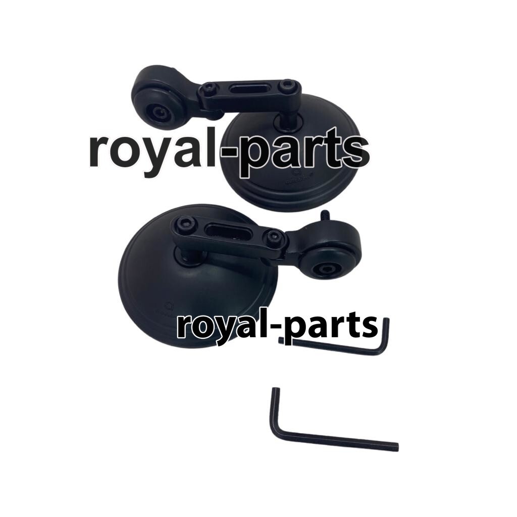 Stainless Bar End Mirrors - 350 Classic Reborn + 350 Meteor + 650 Supe