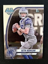 2024 Bowman University U Chrome Seth Henigan 1st #162 Memphis Tigers