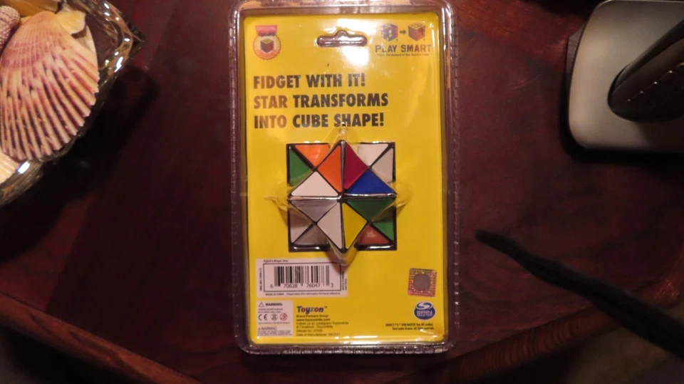 Rubiks Cube Magic Star Puzzle Solving Mind Game Brain Teaser Fidget Toy NEW - Image 3 of 4