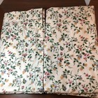 Longaberger Drapery Panels-Set of 2 Drapery Panels-White Vine 86x47 Each