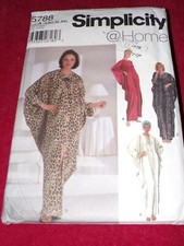 SIMPLICITY 5788 - LADIES FLOOR LENGTH 4 STYLE CAFTAN PATTERN SM-XXL FF