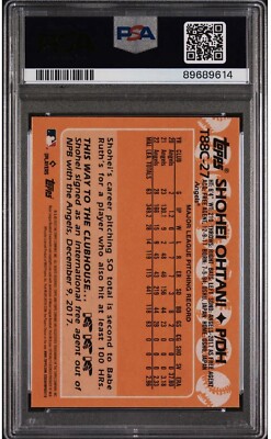 2023 TOPPS CHROME MLB SERIES 1 Silver Pack REFRACTO PSA 8 #t88c27