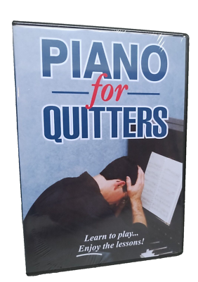 その他 DVD Piano For Quitters: Learn to play . . . Enjoy the l ISBN0970235755  /00110 Piano For Quitters: Learn to play . . . Enjoy the lessons