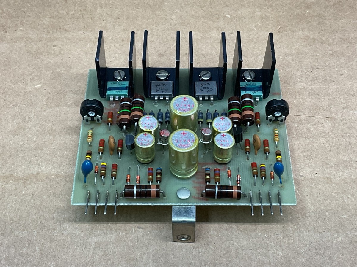 1 Bozak CMA 10-DL DJ Mixer Original 1977 Factory Booth or High
