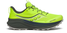 Scarpa da trail running Saucony Xodus Ultra 3 Citron/Bough da uomo taglie USA 7-15 NUOVA!!!