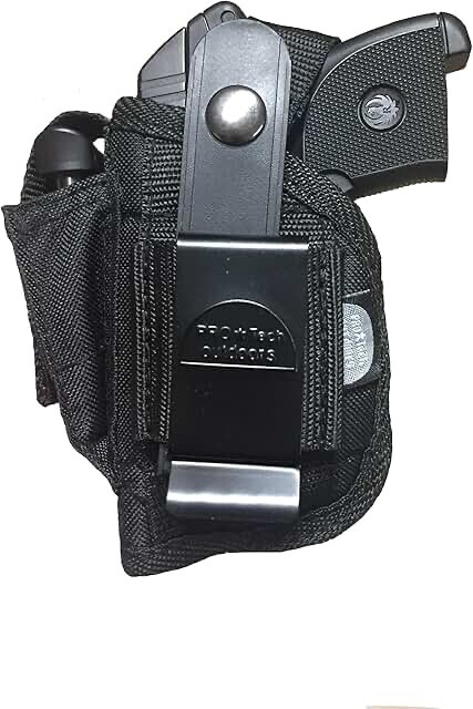 Gun Holster for Ruger LCP .380 With Tactical Light