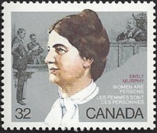 🍁Canada #1048 "Emily Murphy - Feminist" Brand New 1985 Original Gum
