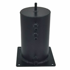 Aluminium Fuel Swirl Tank Surge Pot 1.5L Reservoir Tank, 8mm Pipes Universal