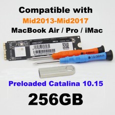 256GB SSD F 2013 2015 2017 MacBook Air A1466 A1465 EMC 2631 2632 2924 2925 3178