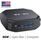 Wo-We Mini PC, AMD Excavator A9-9400 CPU, 8G DDR4, 128G SSD, HU-MNPC07-L-Linux