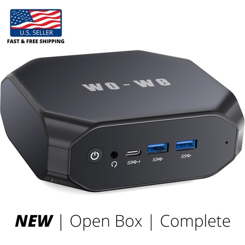 Wo-We Mini PC, AMD Bagger A9-9400 CPU, 8G DDR4, 128G SSD, HU-MNPC07-L-Linux
