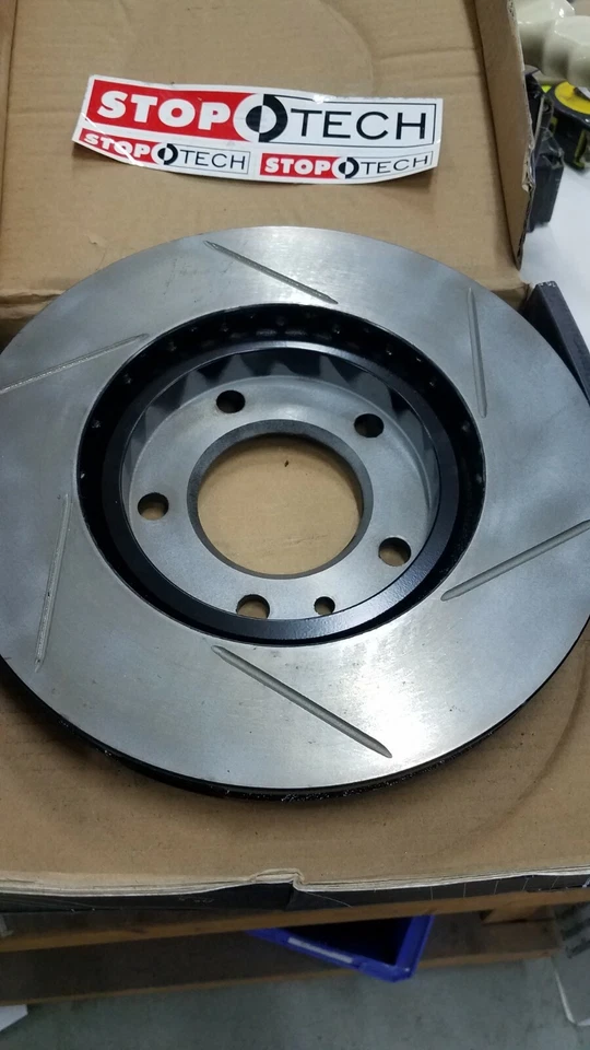STOP TECH 126.34023CSL SPORT SLOTTED FRONT LEFT SIDE CRYO BRAKE ROTOR NIB - Image 3 of 3