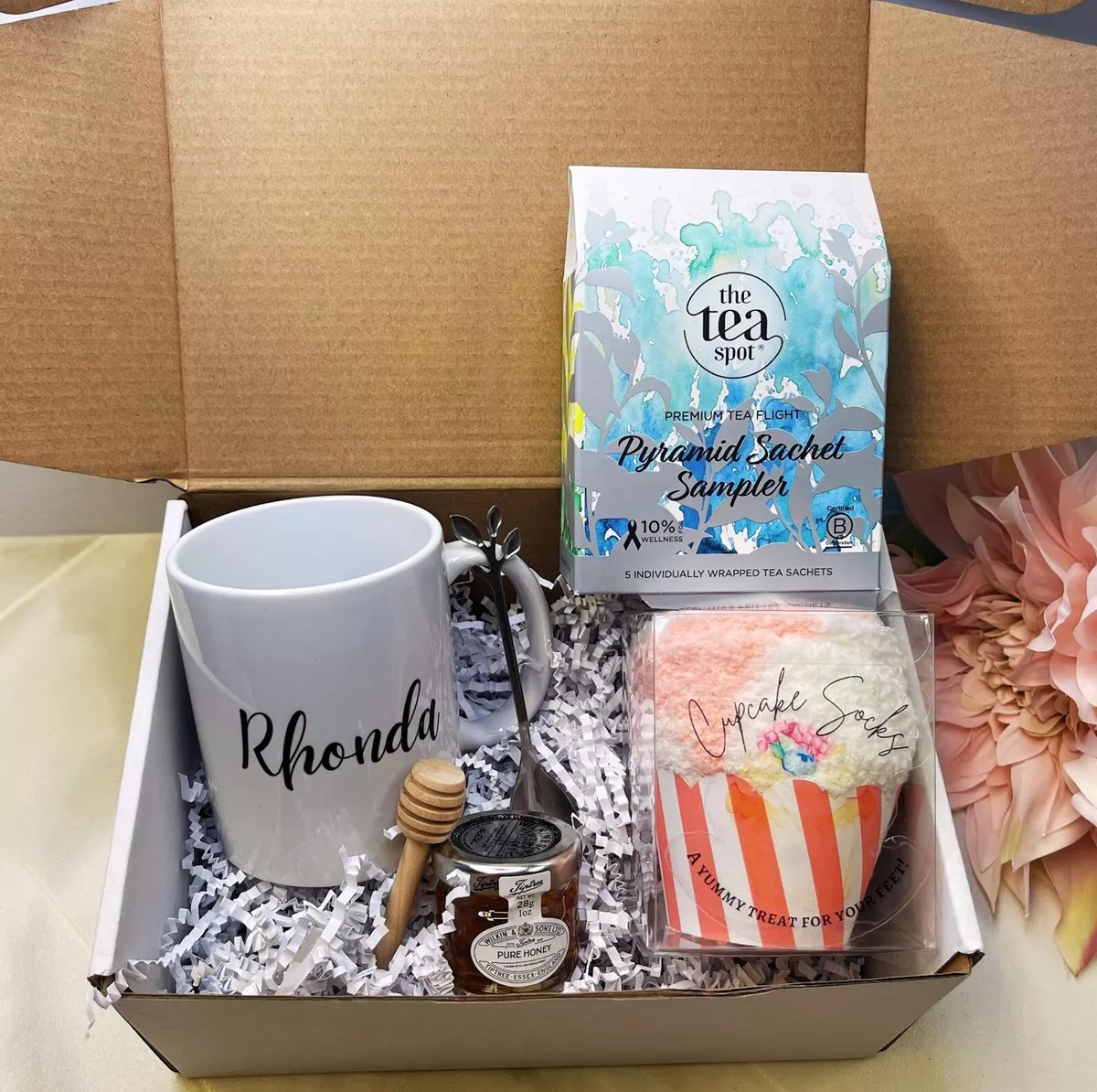 Custom Logo Tea Cup Gift Set Packaging Box