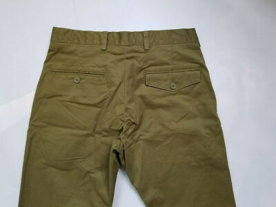 Pantalon French Connection En Flanelle Olive - Taille W34 - Occasion Très Bon état
