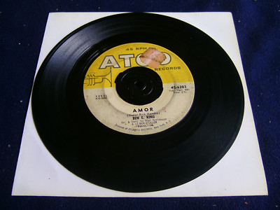 Ben E. King Amor Souvenir Of Mexico Single 7'' 45 1961 ATCO Records 45-6203 rar