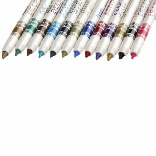 12 Color Glitter Eyeshadow Lip EyeLiner Eye Shadow Pencil Shimmer Pen Makeup Set - Picture 17 of 24