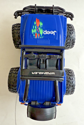 Vintage RC Car Nikko Jeep Wrangler 9.25 X 6 X 5 1/8