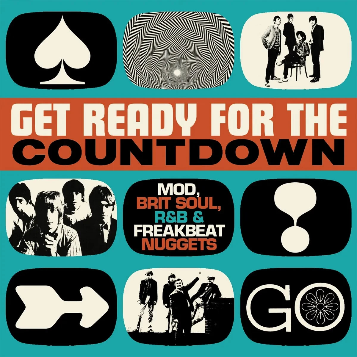 Get Ready For The Countdown Mod Brit Soul R&B & Freakbeat Nuggets 3xCD