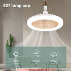 Modern E27 Led Ceiling Fan Light +Remote Control Adjustable Living Room Fan Lamp