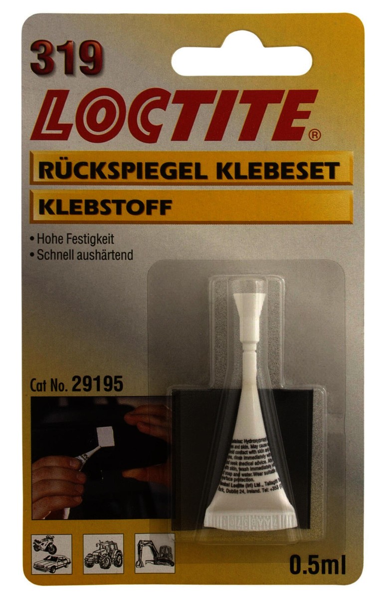 Kit Adhésif Rétroviseur Loctite 319 - Collage Auto Professionnel