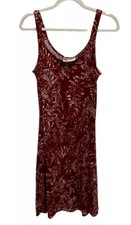 Hilo Hattie Hawaiian Floral Dress Lightweight Viscose Sundress Sz M Made In USA