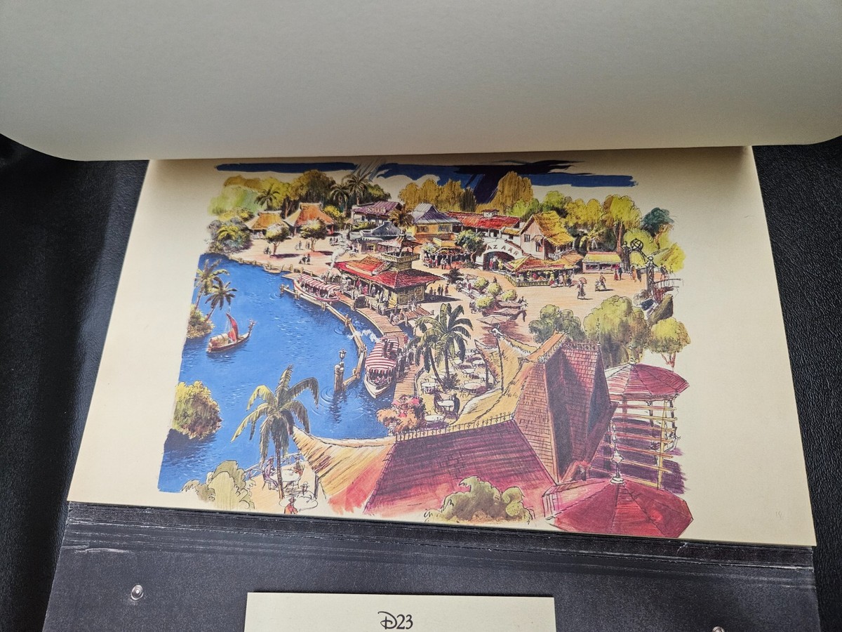 D23 Gold Member Disney Archives 60th Disneyland Concept Art