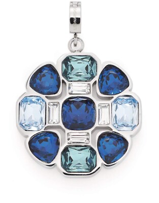 Leonardo Jewels Jewelry Pendant Angelita Clip & Mix Stainless Steel Blue Glass