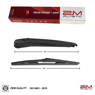 Rear Wiper Arm & Blade For Mazda CX5 2013-2016 Lexus RX330 RX350 RX400h 04-09