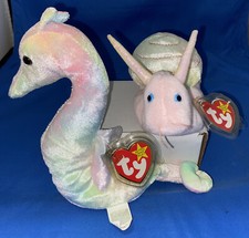 Ty Beanie Babys Swirly and Neon 1999
