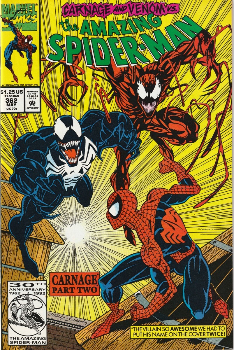 アメコミ・英語　スパイダーマン　CARNAGE CLASSIC Amazon.com: Carnage Classic eBook : Michelinie, David
