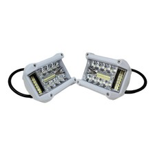 2x 18w Pods Led Cree White Marine Boat Pontoon Dock Spot Lights Yacht Set Pair 2x 18w Pods Led Cree White Marine Boat Pontoon Dock Spot Lights Yacht Set Pair