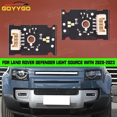Frontscheinwerfer Rohr DRL Modul Chip weiße LED für Land Rover Defender 2020-23
