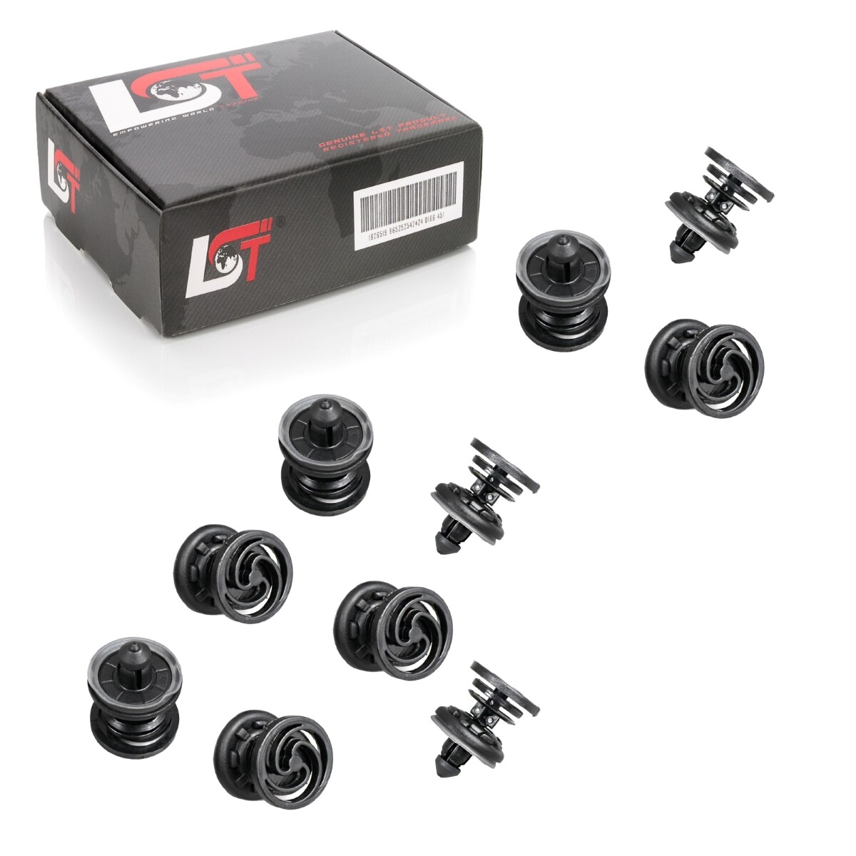 10X Door Trim Fastening Clips For VOLVO C30 C70 S40 V50