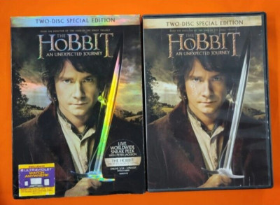 The Hobbit: An Unexpected Journey (DVD, 2012) with slipcover